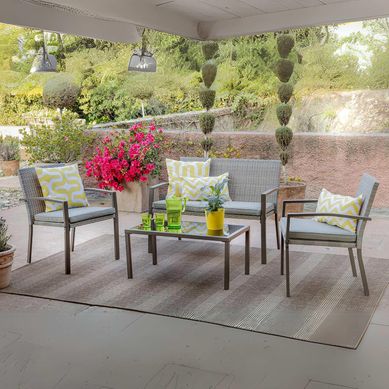 Juego de Living de Terraza 4 Personas Vancouver