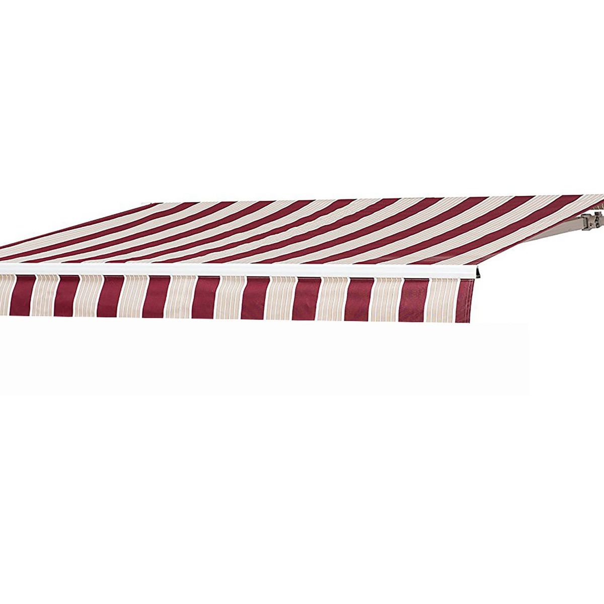 WINDOOR - Toldo Retráctil 3.95 x 2.50 m Rojo/Amarillo