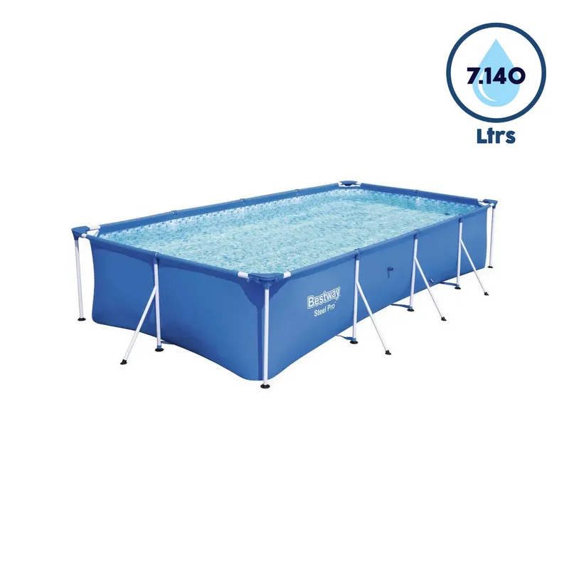 BESTWAY - Piscina Estructural Rectangular Bestway 450x200x84cm 7140 litros