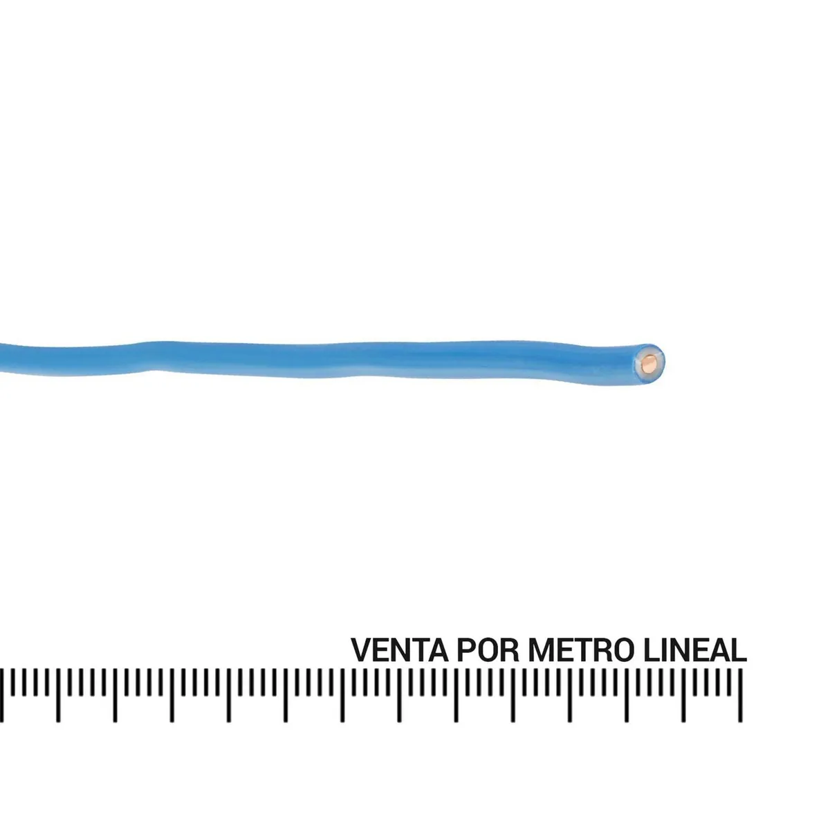 INDECO - Alambre TW 16 AWG Azul por Metro Lineal