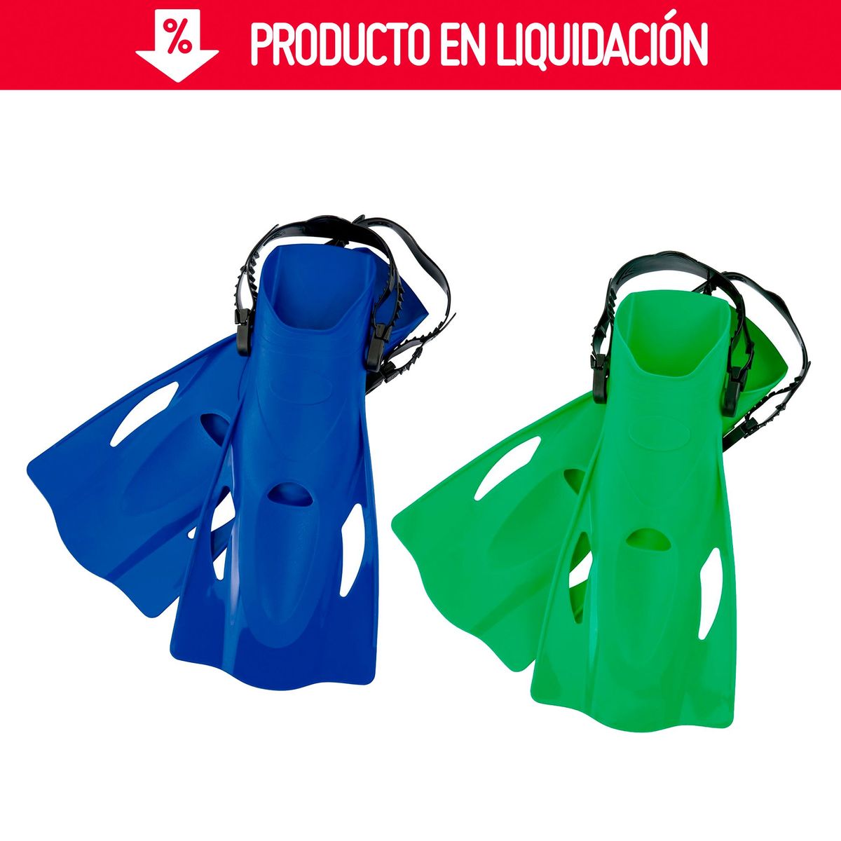 BESTWAY - Aletas Sureswim 37-41 Colores