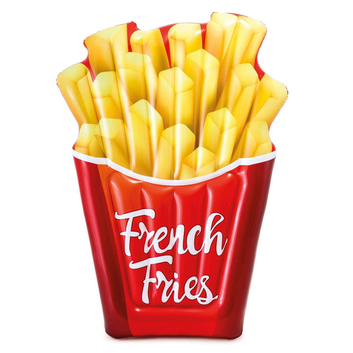 INTEX - Flotador Reposera 132x175 Papas Fritas