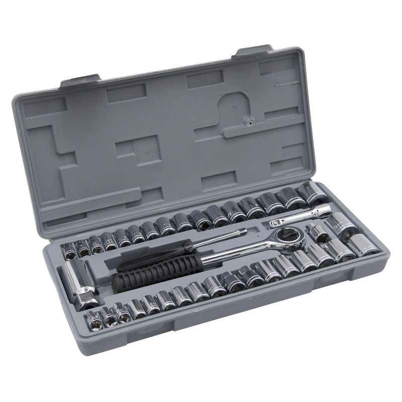KARSON - Set de Herramientas Mecánicas Karson Acero inoxidable 40 Pzs 