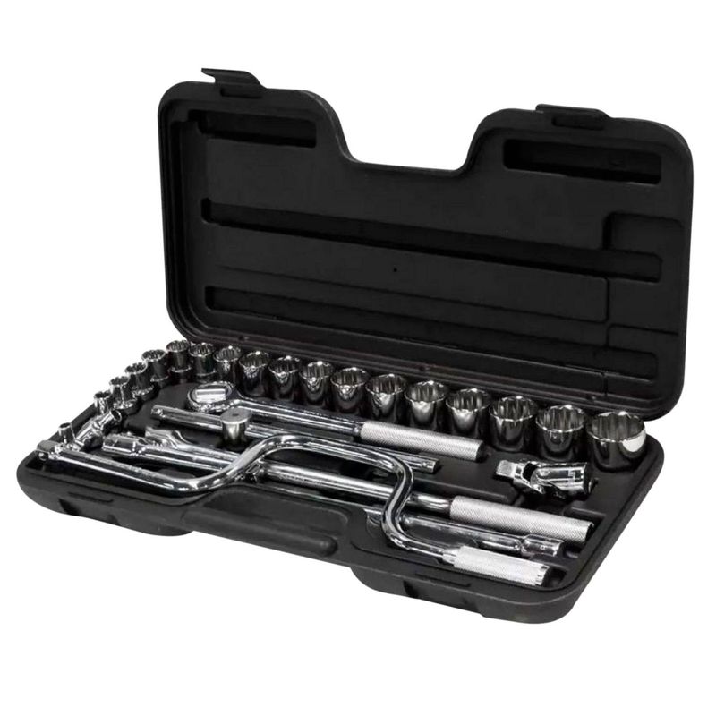 STANLEY - Set 27 Dados Stanley 1/2" Pulgadas 