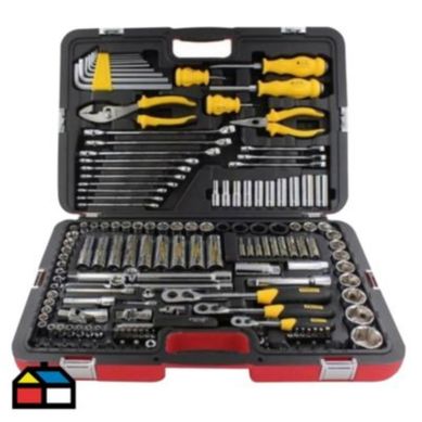 Set 150 Herramientas Manuales Racing