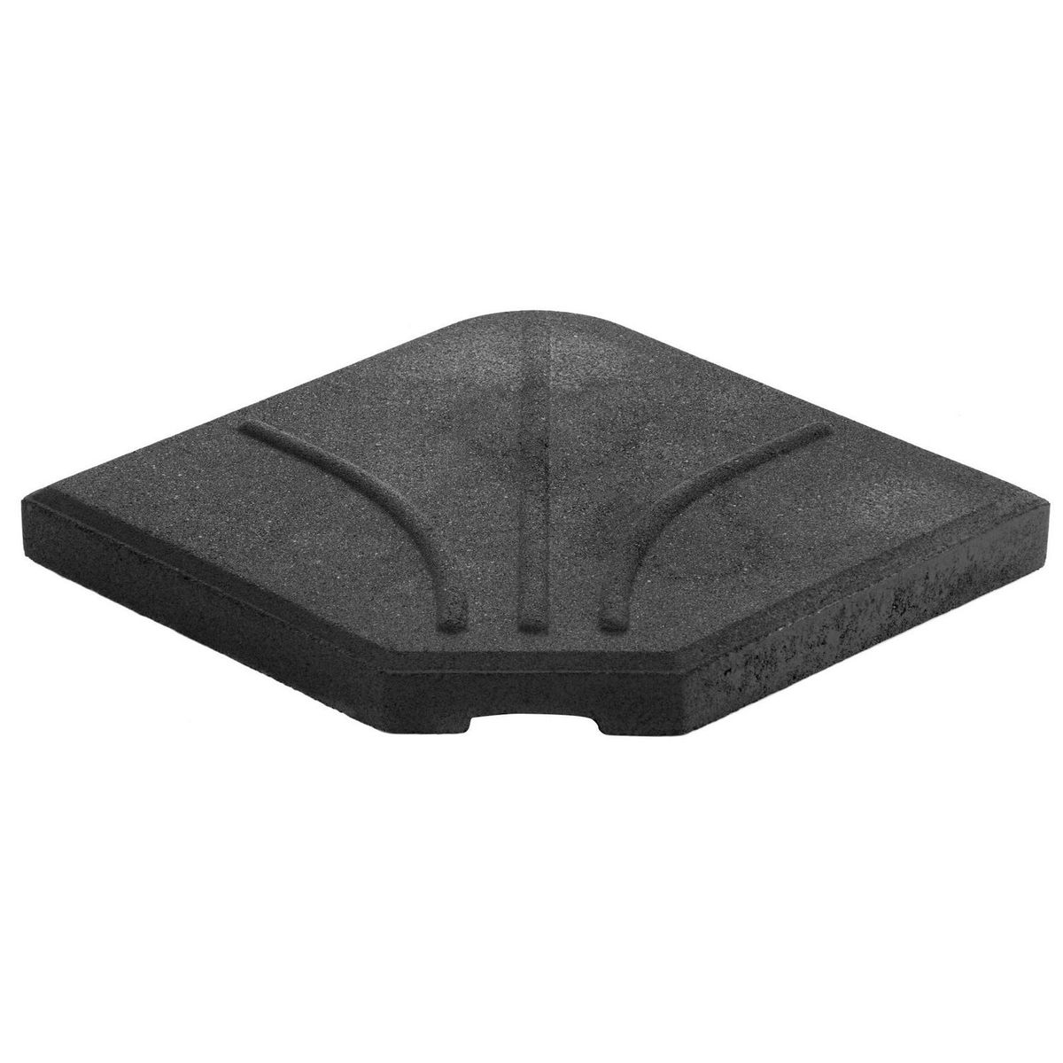 JUST HOME COLLECTION - Base para Quitasol Lateral de Concreto 25 Kg Negra