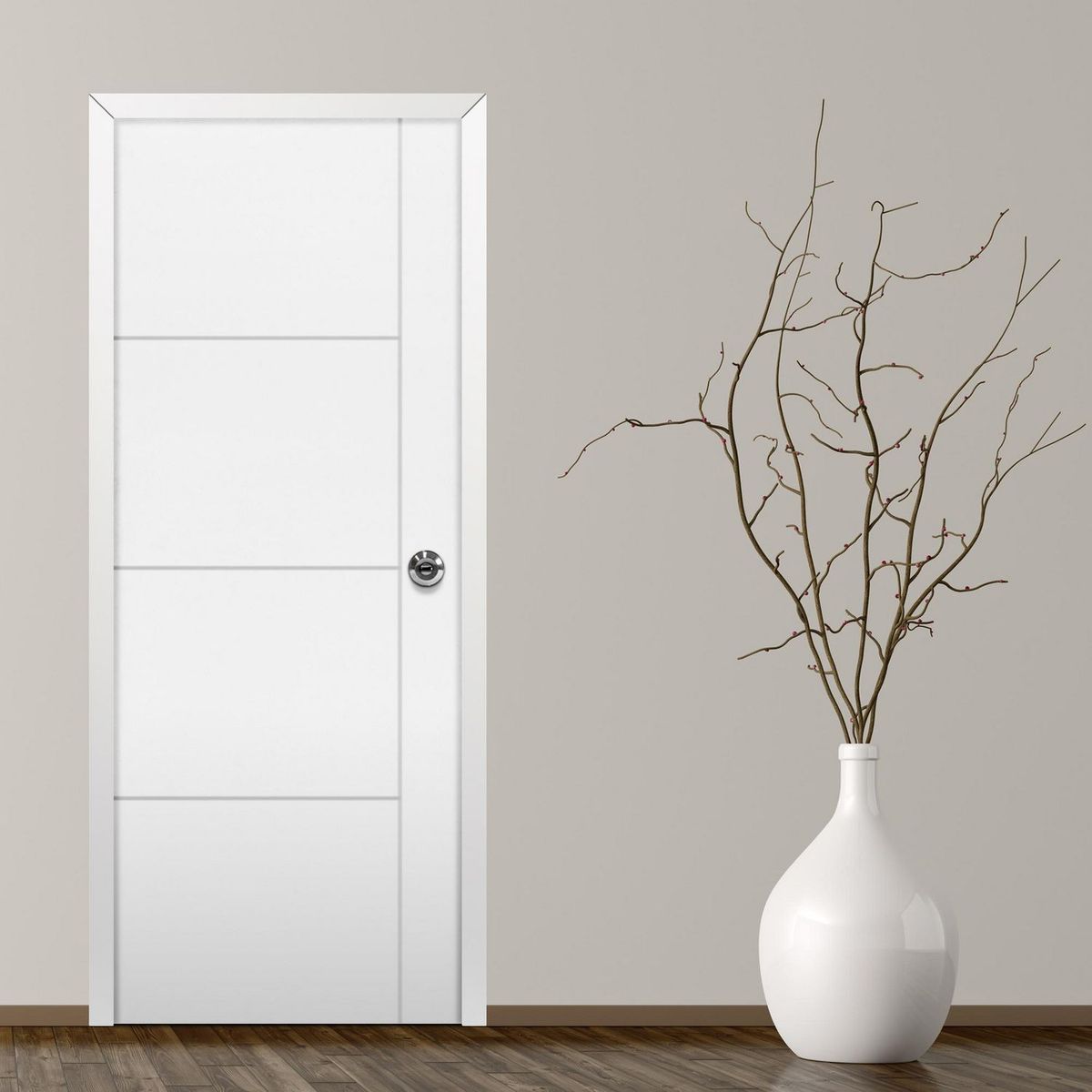 DIMFER - 207x4 cm 80 cm Marrón