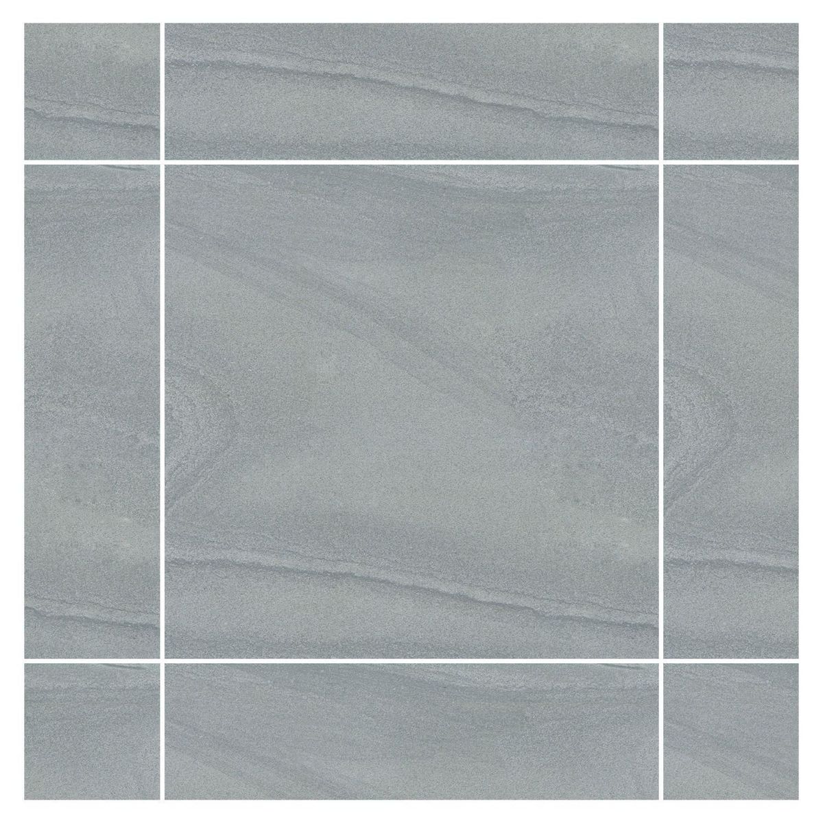 Gres Porcelanico Gris Marmol 60x60cm 1.44m2, marca HOLZTEK - Foto 2