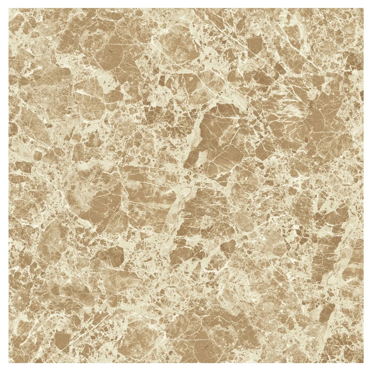 HOLZTEK - Gres Porcelanico Marrón Marmol 60x60cm 1.44m2