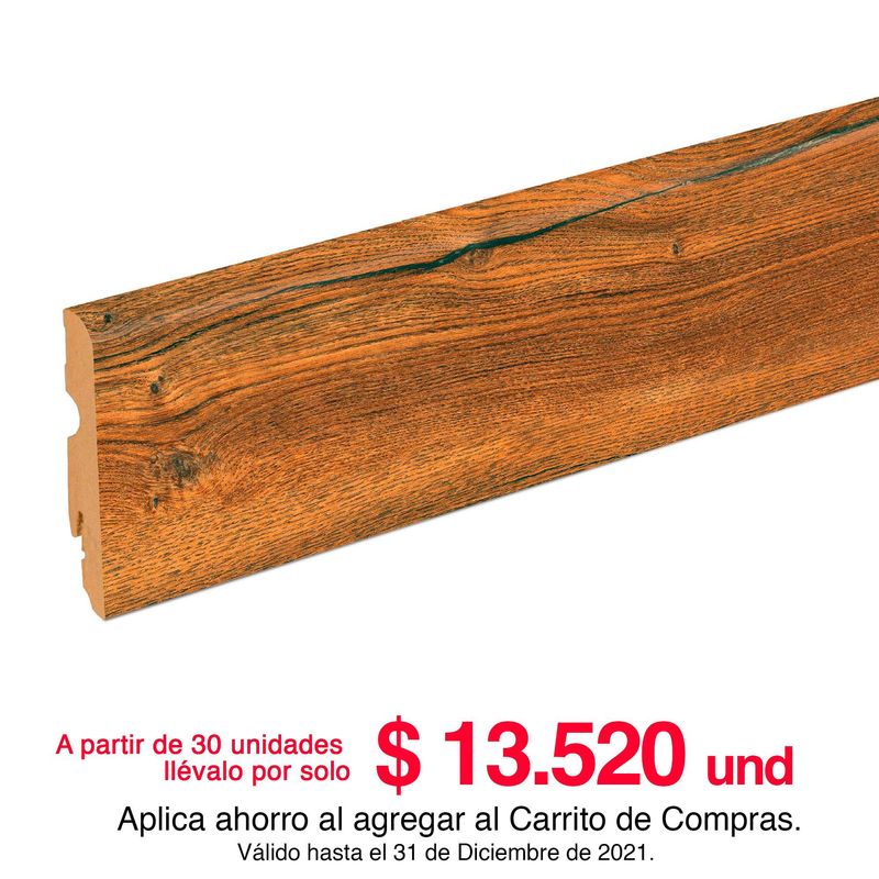 HOLZTEK - Zócalo Harbo Madera