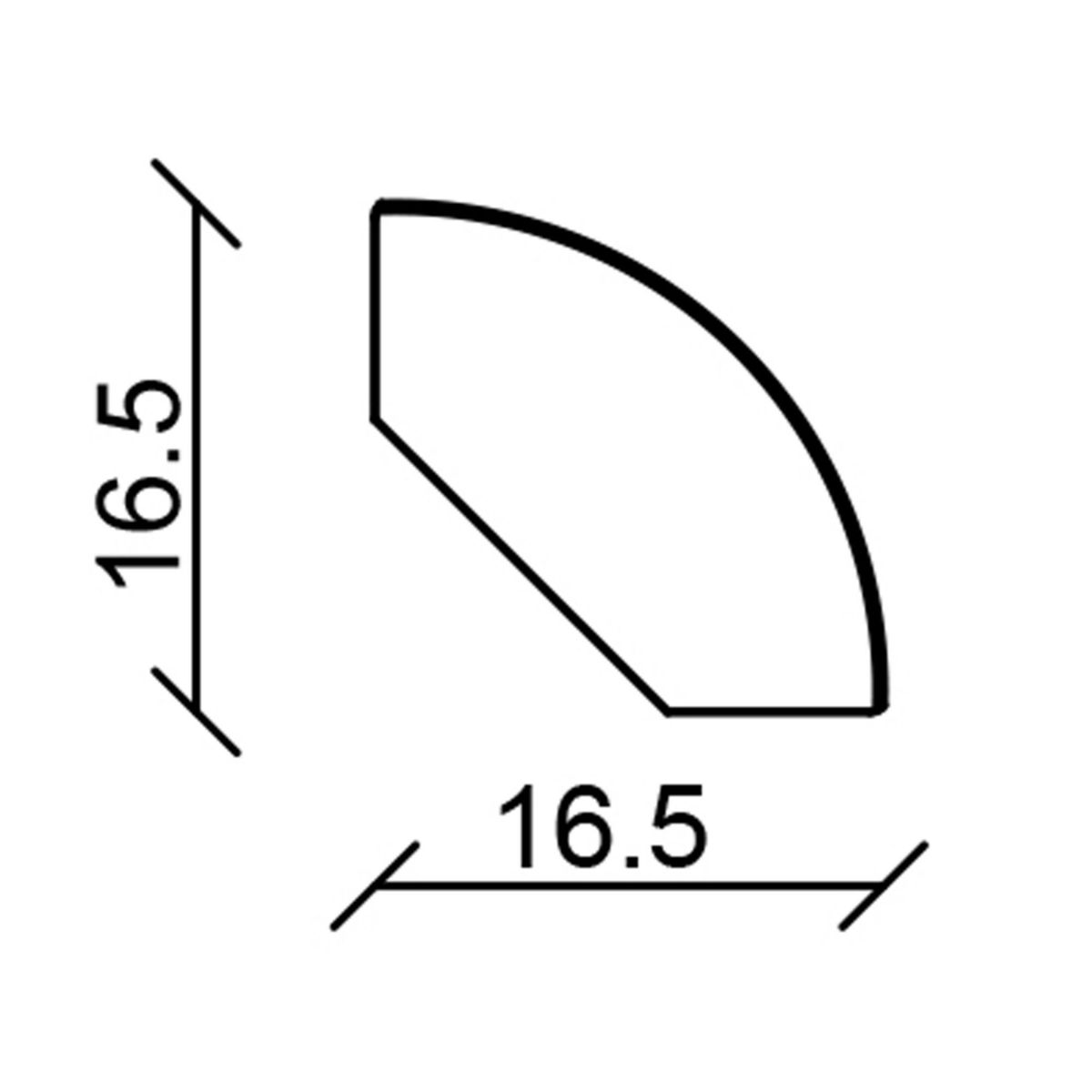 HOLZTEK - Contrazócalo en Madera MDF Trend Oak Gris