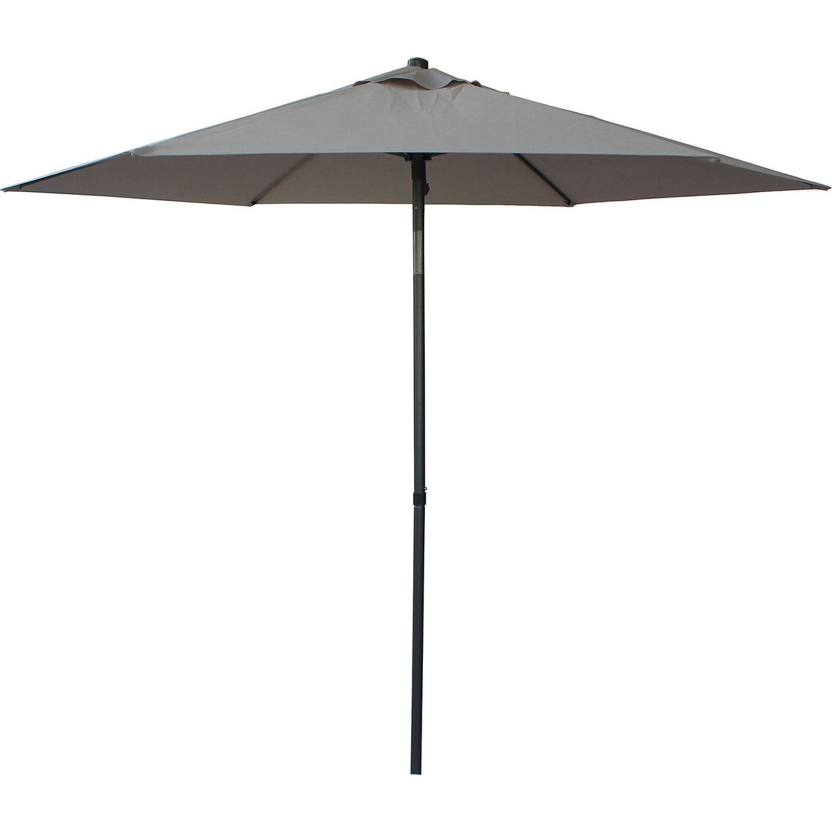 JUST HOME COLLECTION - Quitasol Central Push Up 2.3m +UV50 Negro