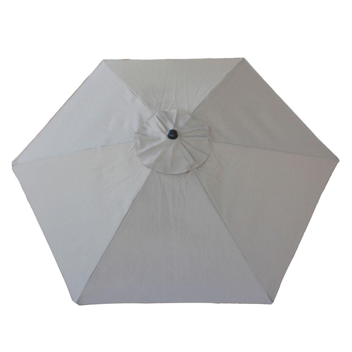 JUST HOME COLLECTION - Quitasol Central Push Up 2.3m +UV50 Negro