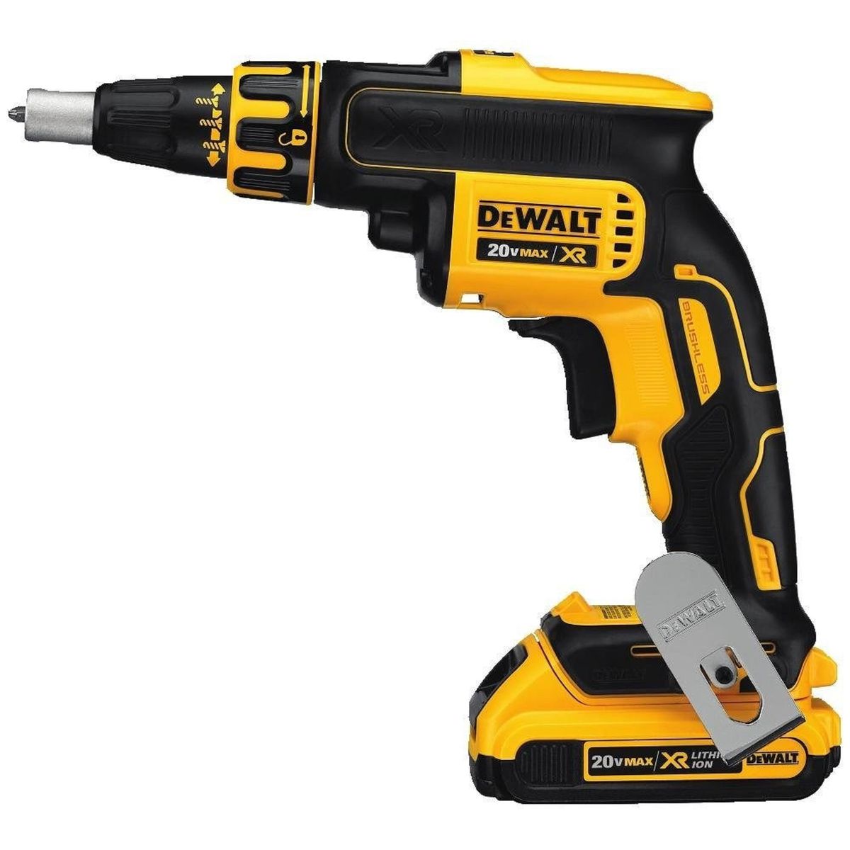 DEWALT - Atornillador Drywall Inalambrico 1/4" 20V BRUSHLESS DCF620D2 Dewalt