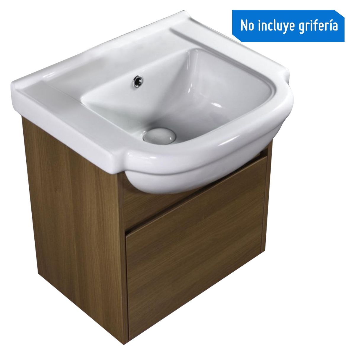 SENSI DACQUA - Vanitorio Florencia Maderado + Lavatorio Florencia Blanco