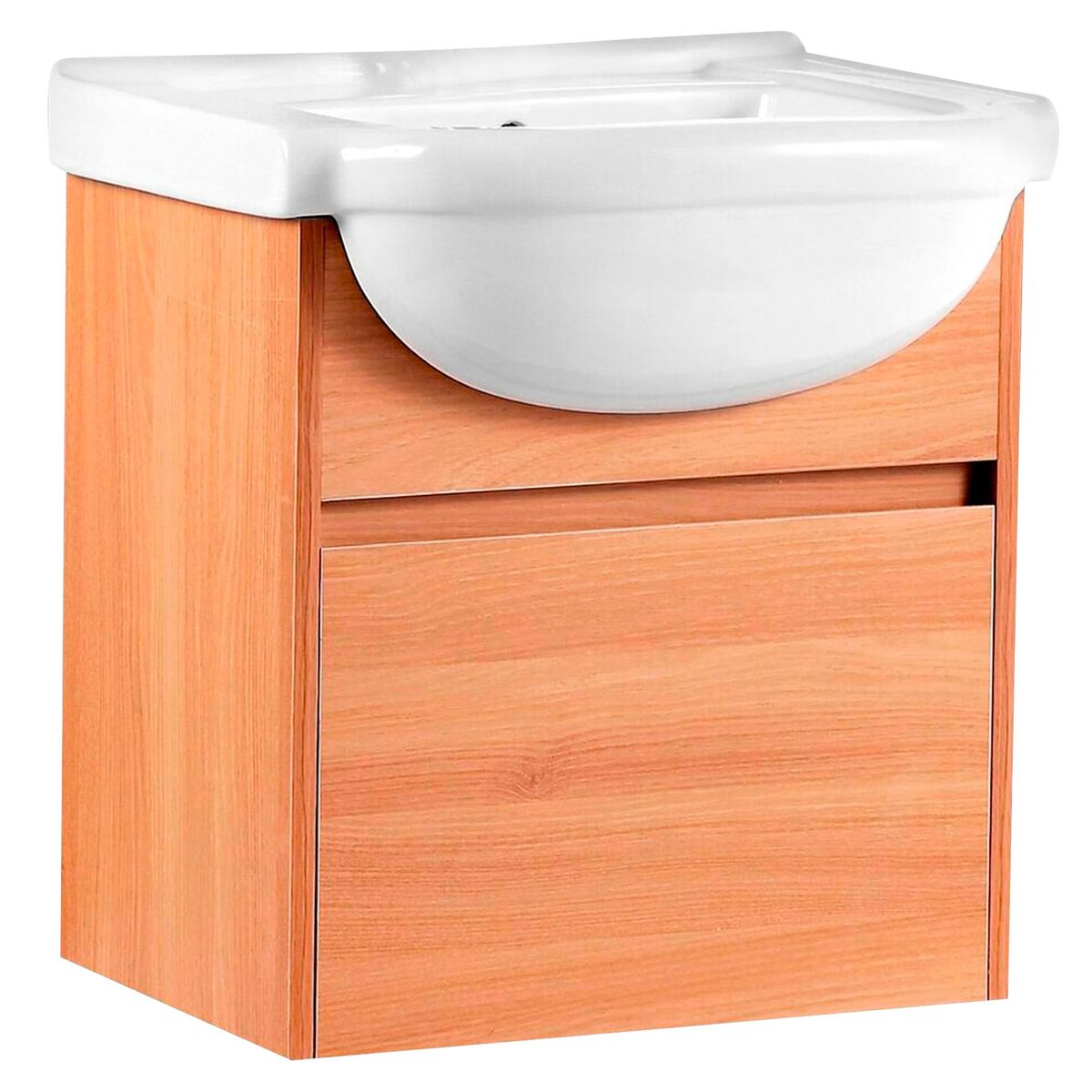 SENSI DACQUA - Vanitorio Florencia Maderado + Lavatorio Florencia Blanco