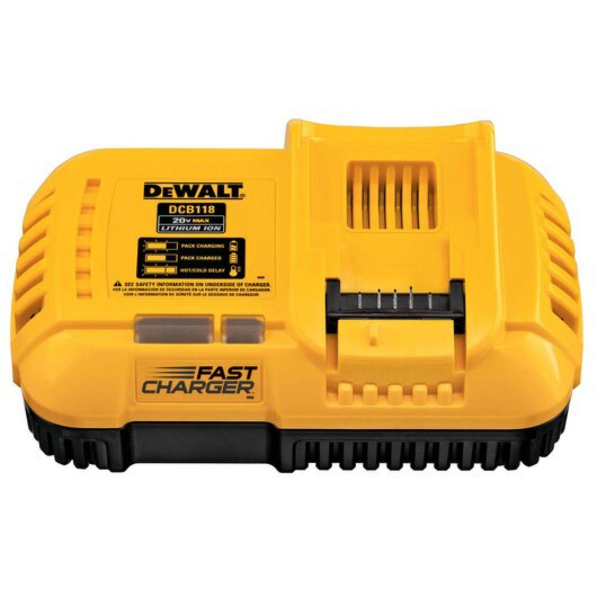 DEWALT - Cargador Rápido 20V/60V FLEXVOLT DCB118 Dewalt