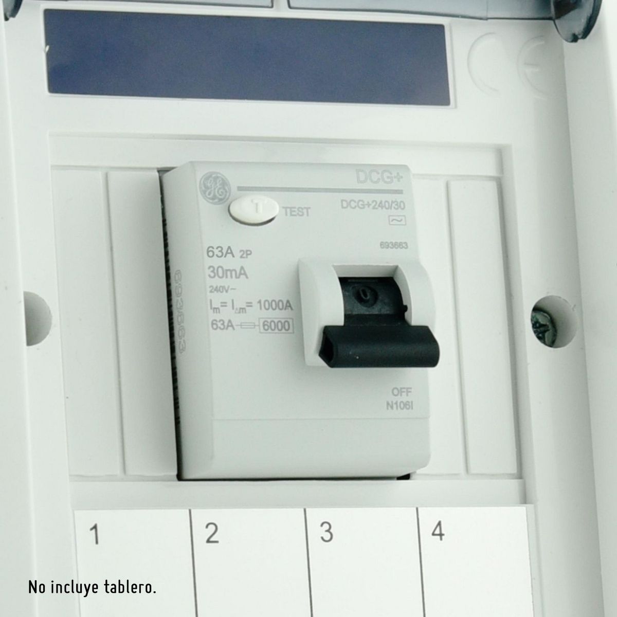 GENERAL ELECTRIC - Interruptor diferencial 2x63A General Electric