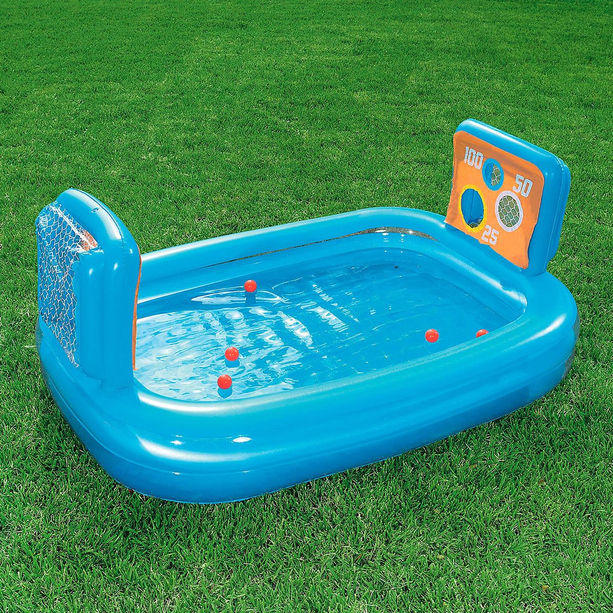 BESTWAY - Piscina Inflable Interactiva 237x152x94 Encesta