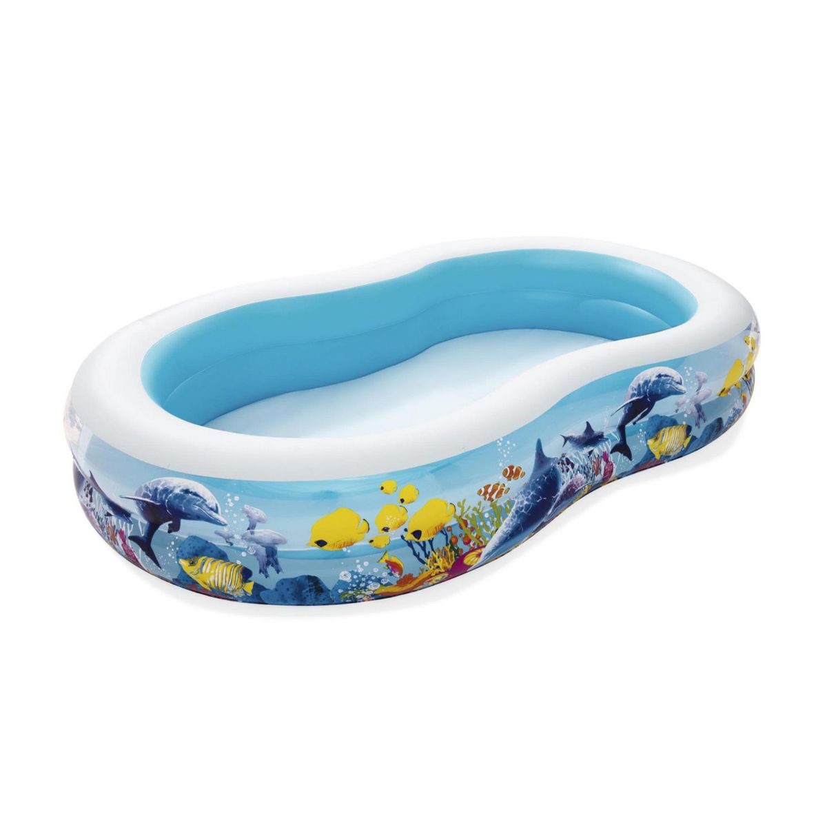 BESTWAY - Piscina Inflable 262x157x46cm Laguna Marina
