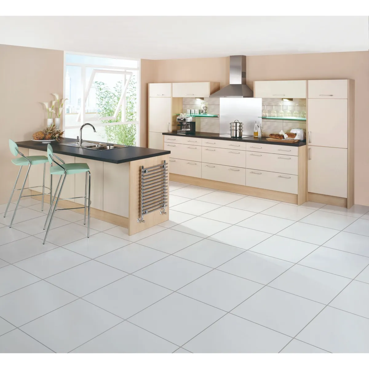 CELIMA - Cerámica Blanco Liso 30X30cm 2.34m2 América