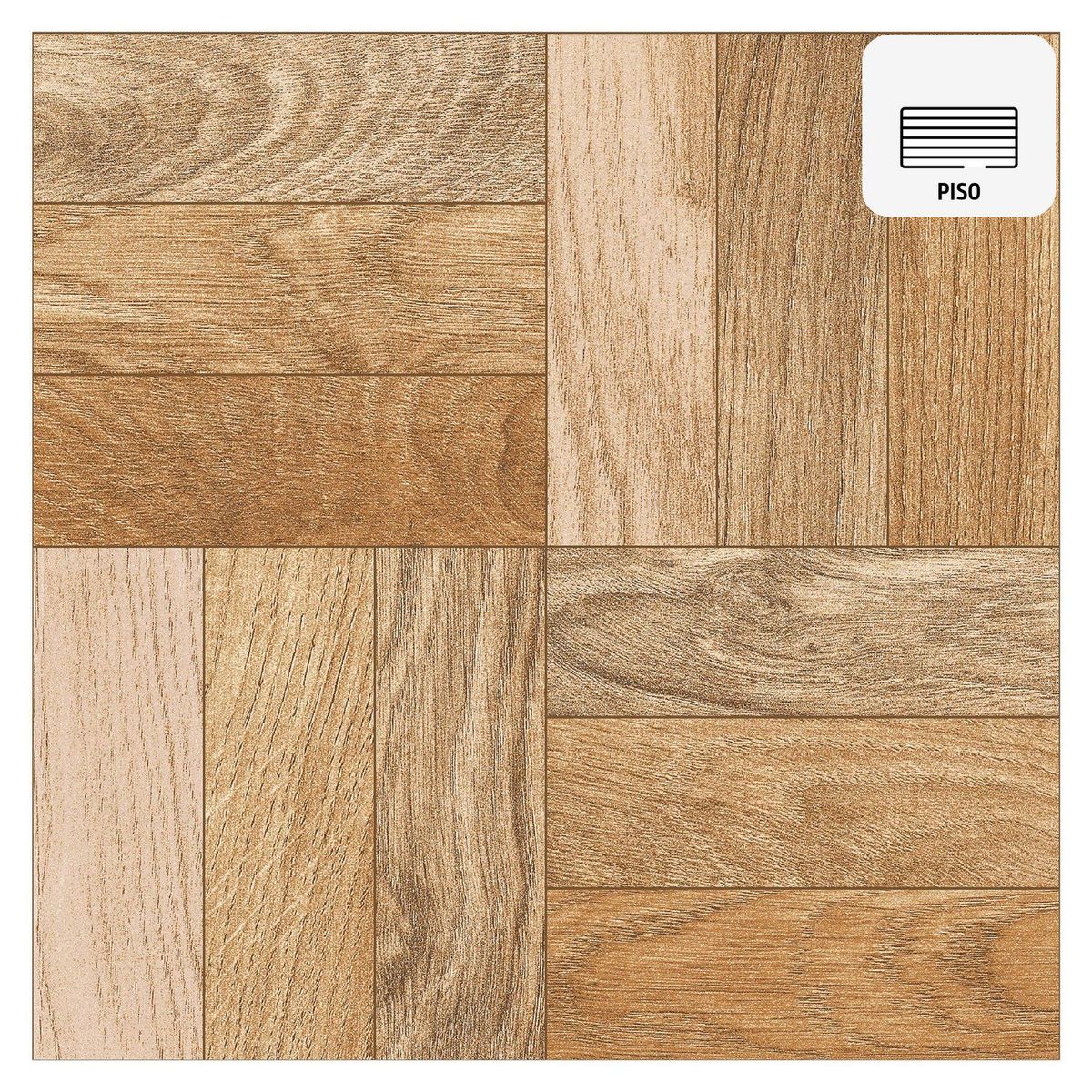 CELIMA - Cerámica Marrón 30x30 Maderadas Brillante 2.34 m2