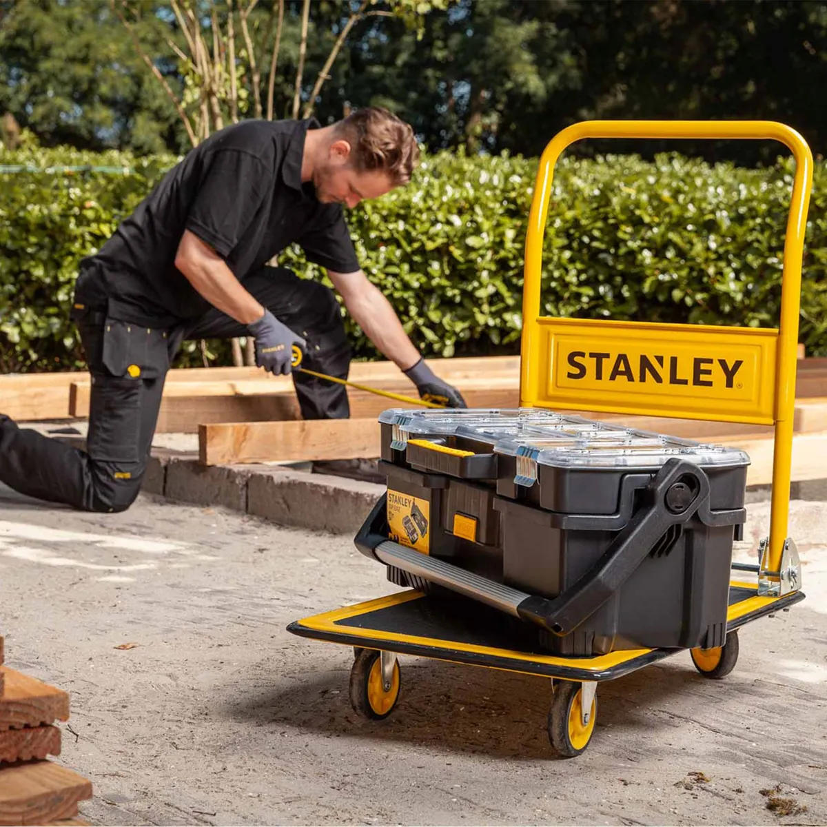 STANLEY - Carro de Carga Plataforma Plegable Stanley 150 kg.