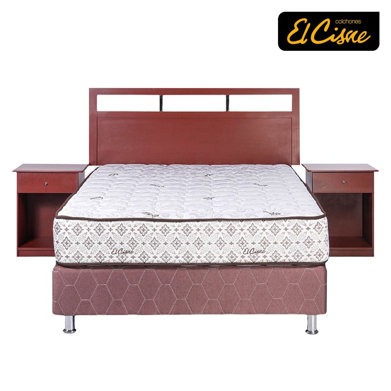 EL CISNE - Dormitorio Paraíso El Cisne Easy 2 Plazas + Colchón