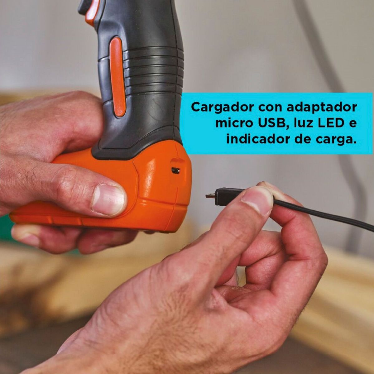 BLACK+DECKER - Atornillador Inalámbrico 8V Black And Decker