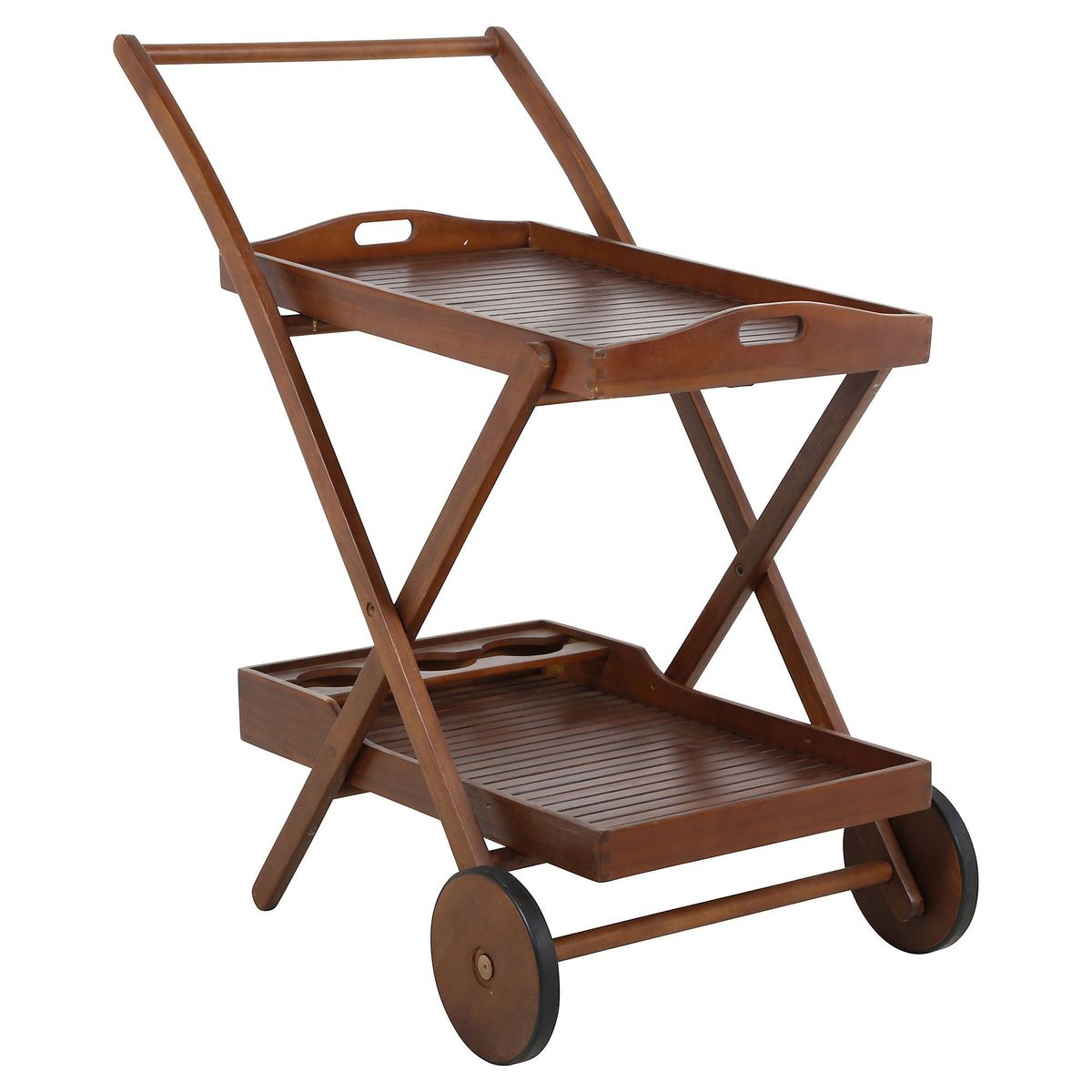 JUST HOME COLLECTION - Carro Bar Acacia