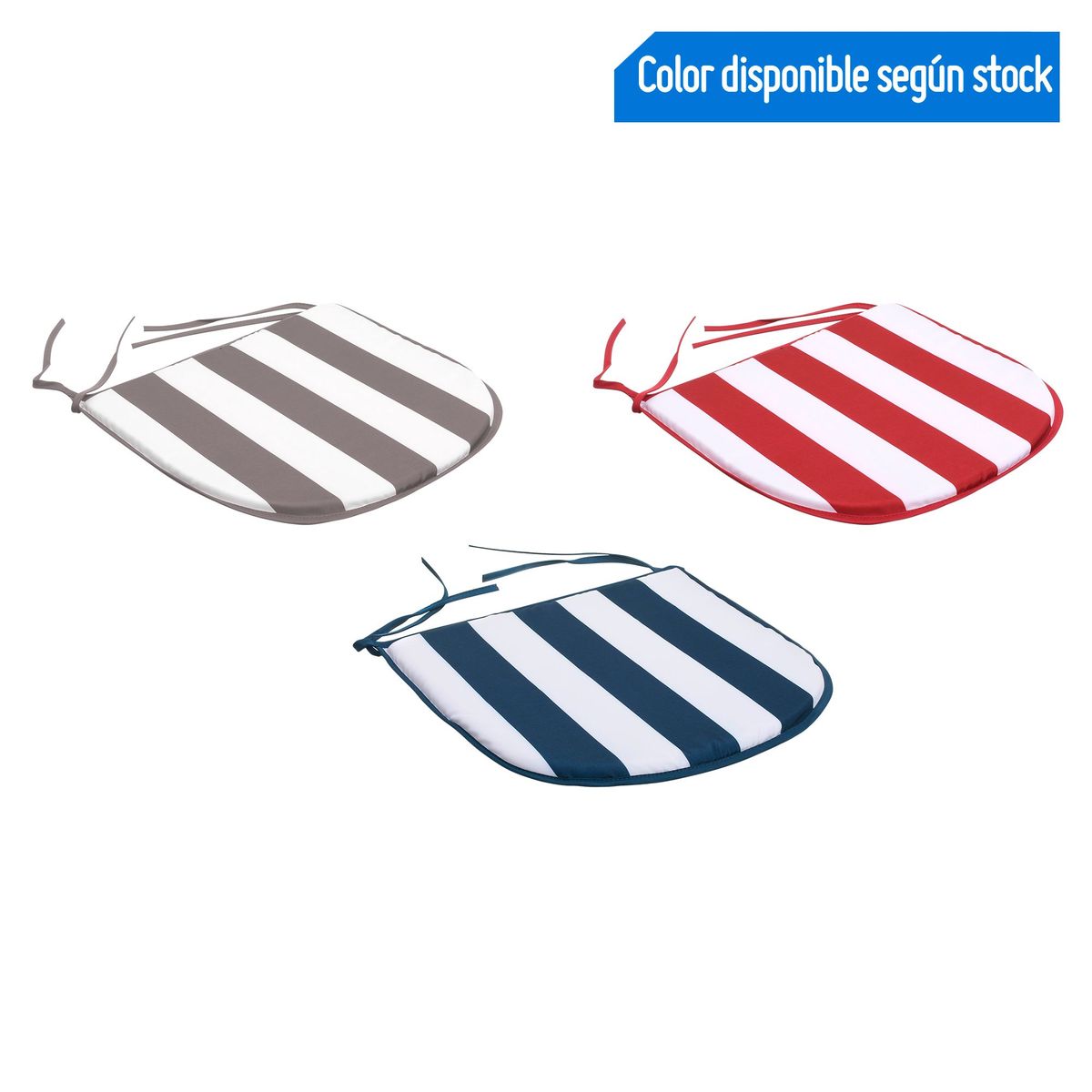 JUST HOME COLLECTION - Cojín P/Silla Resina Colores