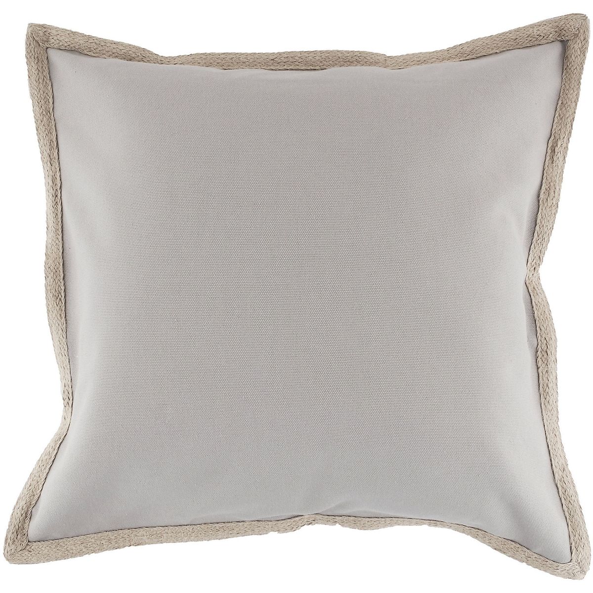 JUST HOME COLLECTION - Cojín de Yute 50x50cm Taupe