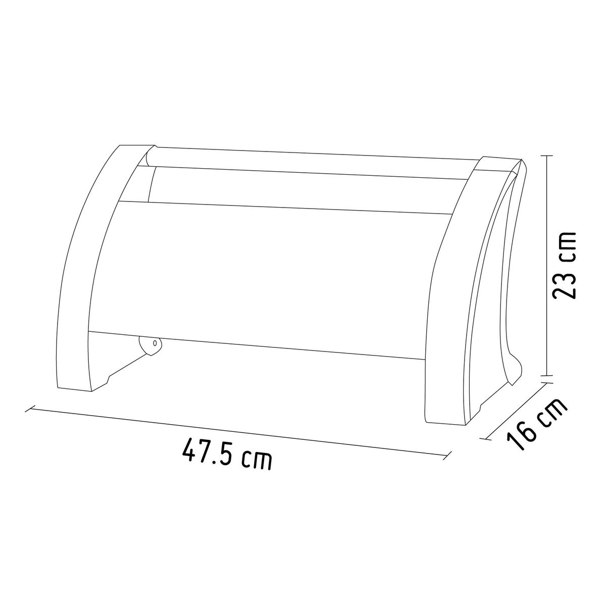 ALFANO - Estufa Eléctrica Alfano 1200W 15m2 QUARZO12