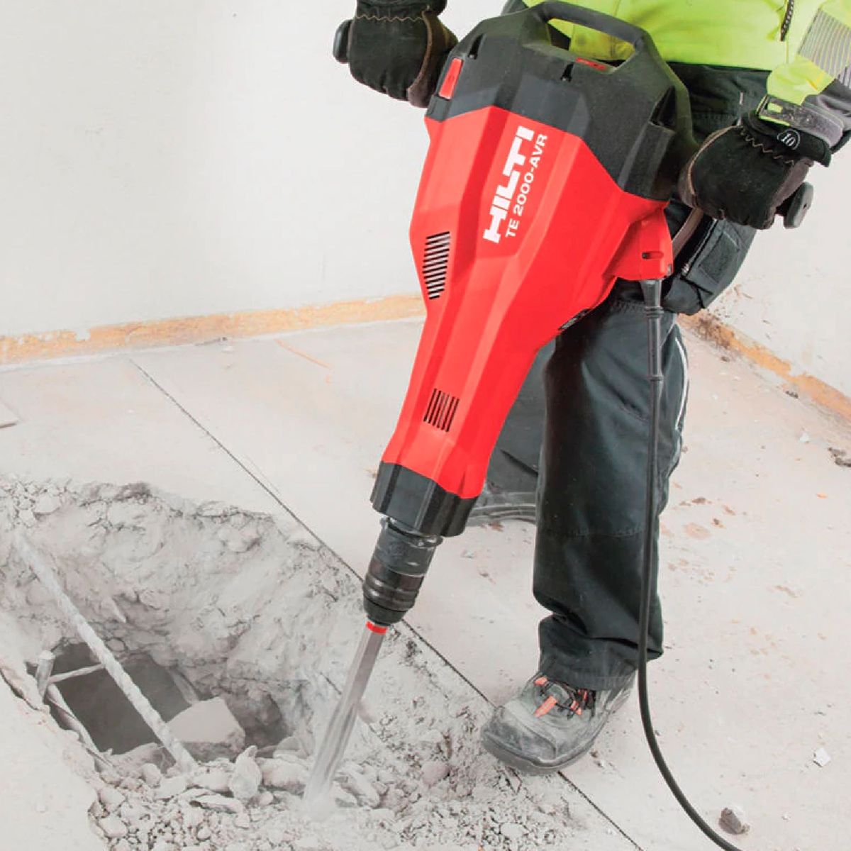 HILTI - Martillo Demoledor Poligonal 2100W TE 2000-AVR
