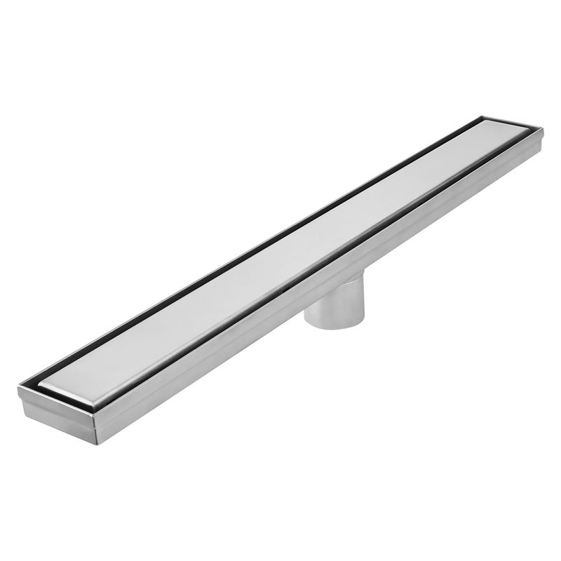 QM DRAIN - Desagüe Bay Lineal T-IN 24'' Acero Satinado