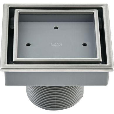 Desage Lagos Cuadrado T-IN 4'' Acero Satinado