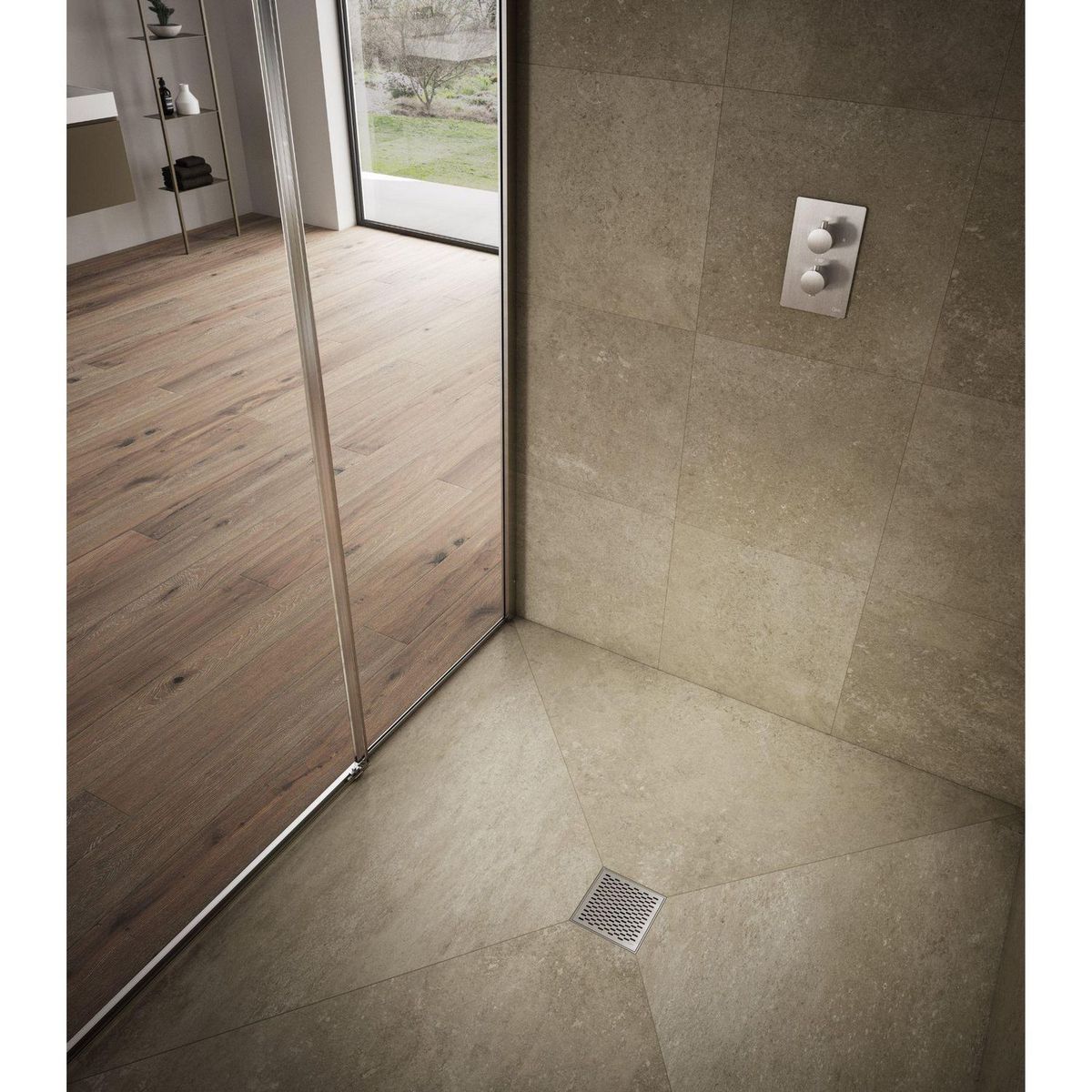 QM DRAIN - Desagüe Delmar Cuadrado 5 3/4 Ace SAT