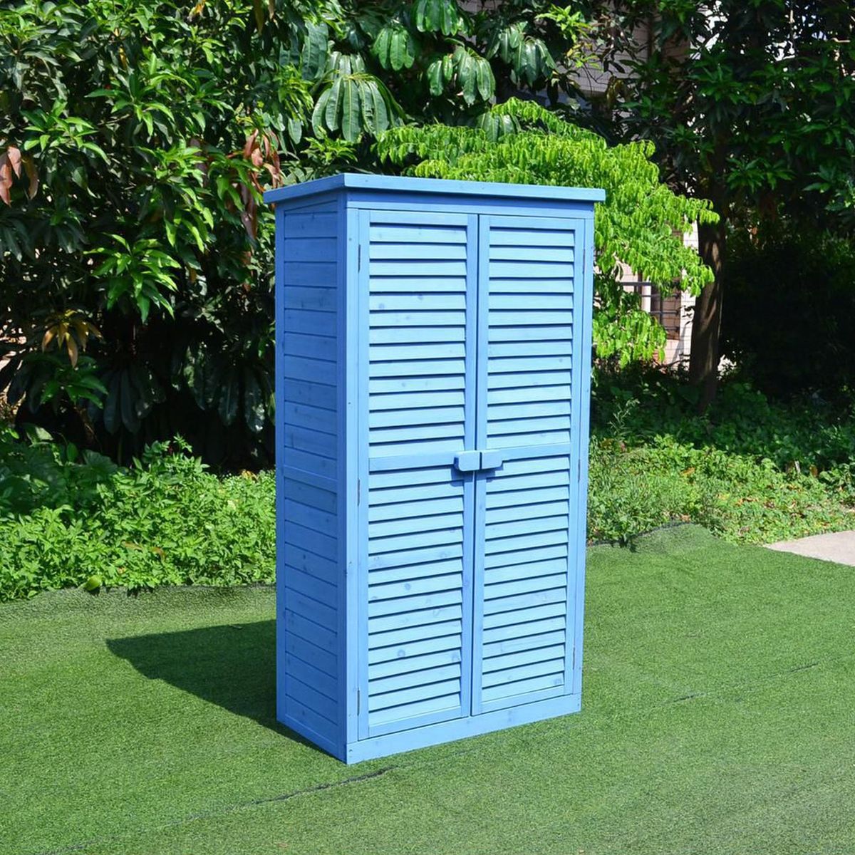 ERGO - Caseta de Madera para Jardín 87x46x160 cm