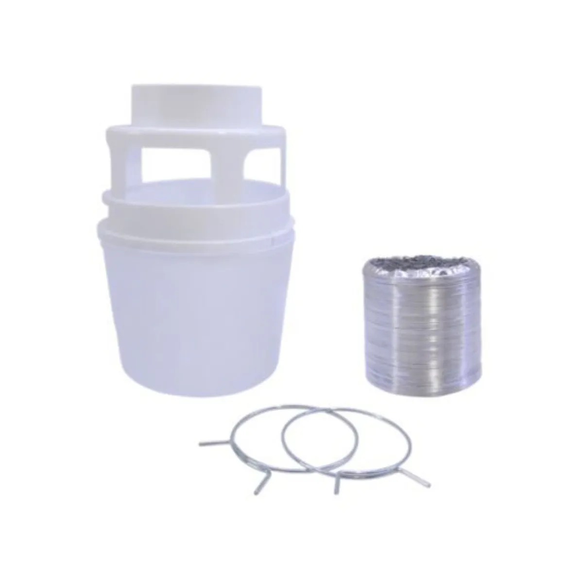 REPUESTOS FLOR - Kit Ducto para Secadora Electríca 4"x4"