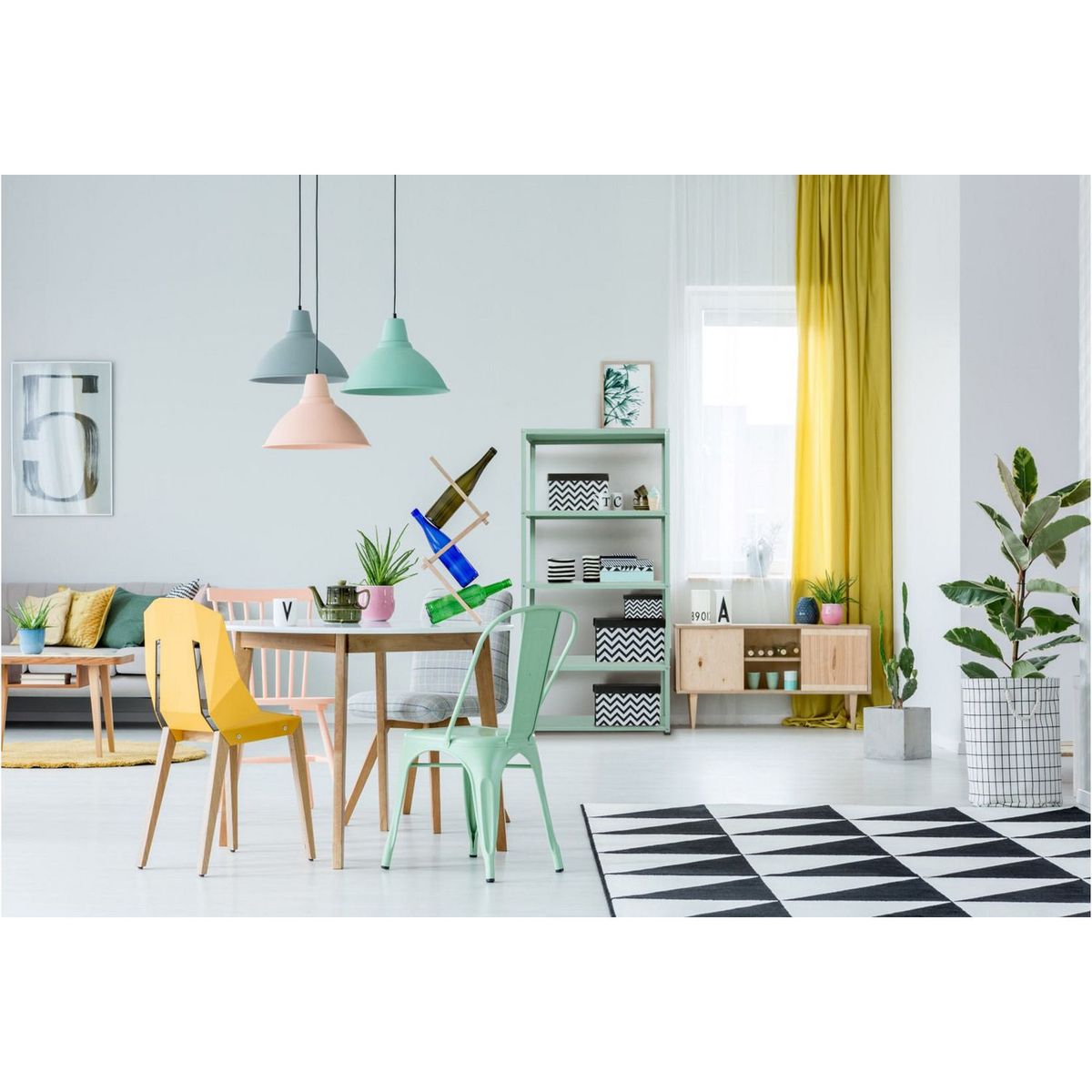 JUST HOME COLLECTION - Estante 5 niveles 90x30x175cm 350 kg