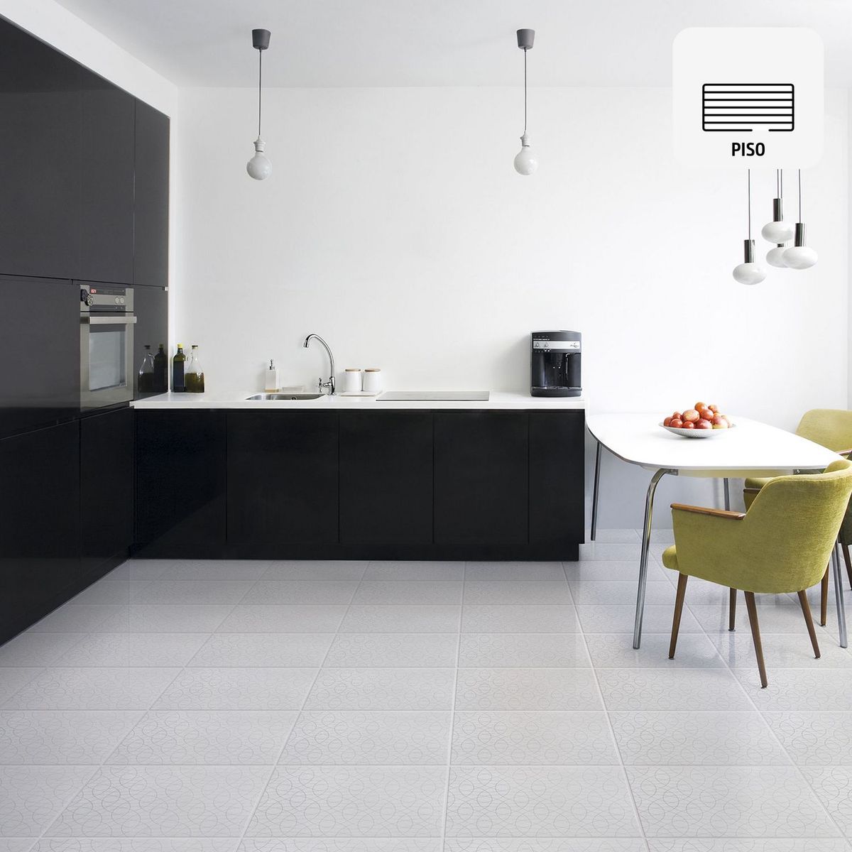 CELIMA - Cerámica Blanco 45x45 Decoradas Mate 2.03 m2