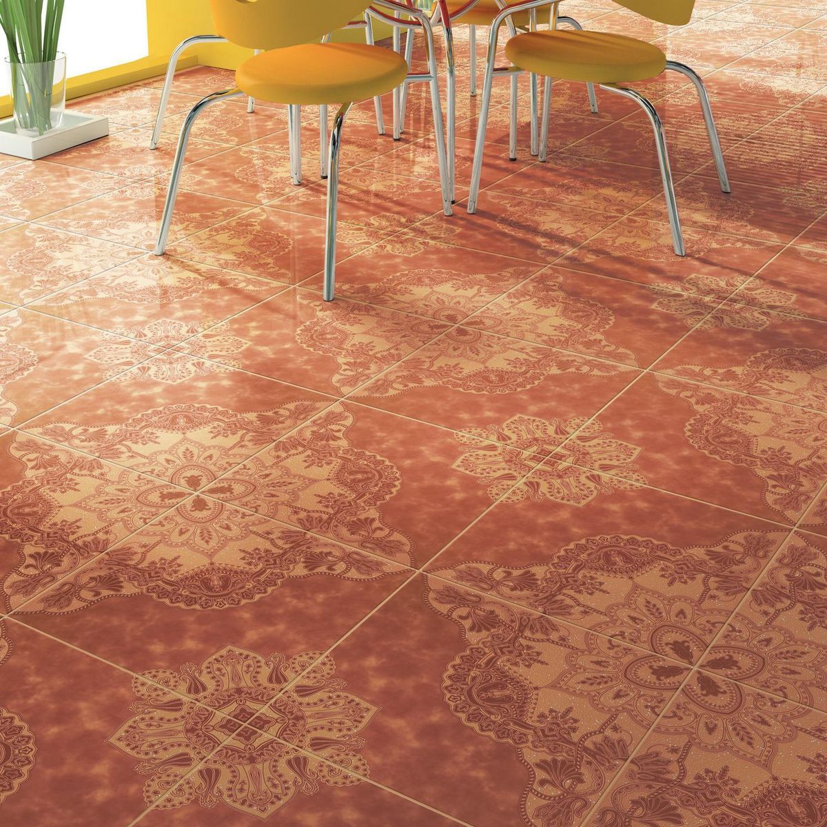 CELIMA - Cerámico Ipanema Cuero 45x45cm 2.03m2 para piso o pared