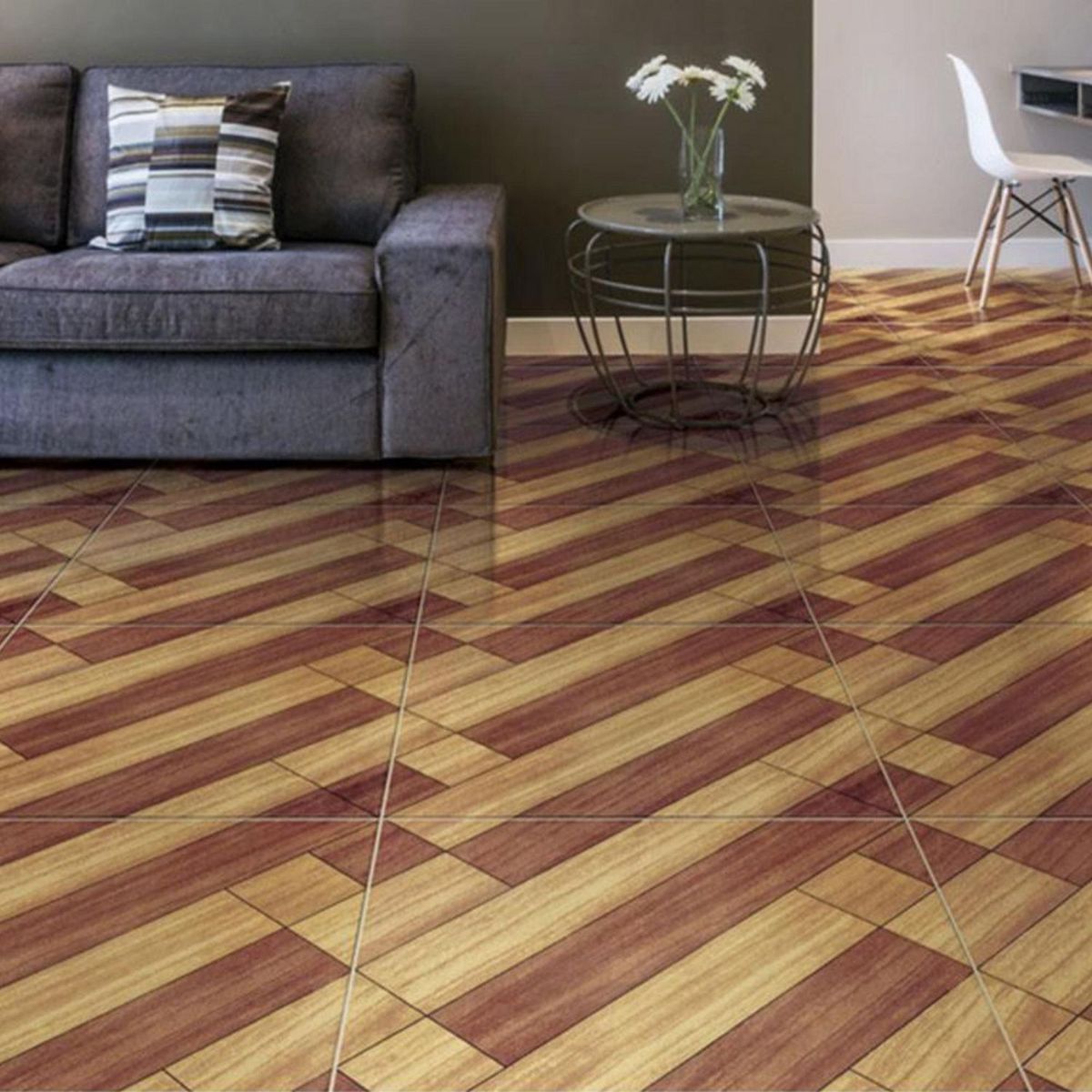 CELIMA - Cerámica Multicolor Maderado 46x46cm 2.03m2 Laredo Natural