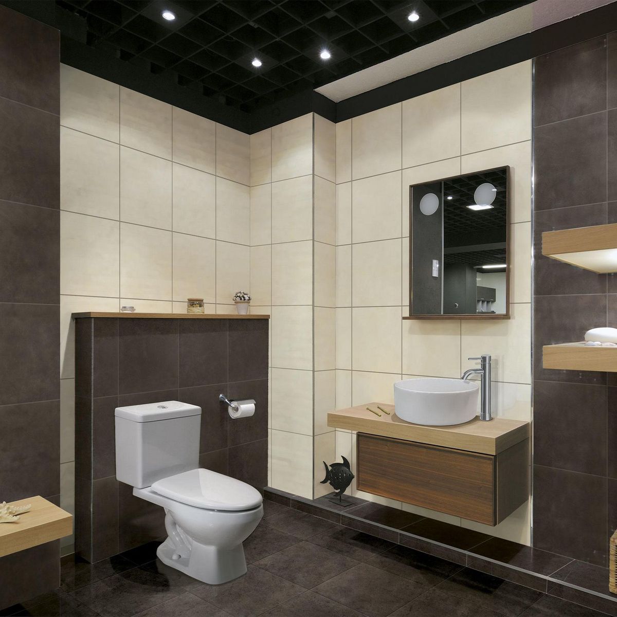 CELIMA - Cerámica Gris Cementicias Mate 45x45cm 2.03m2