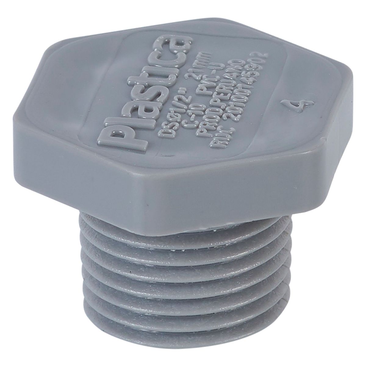 PLASTICA - Tapón Macho 1/2" CR