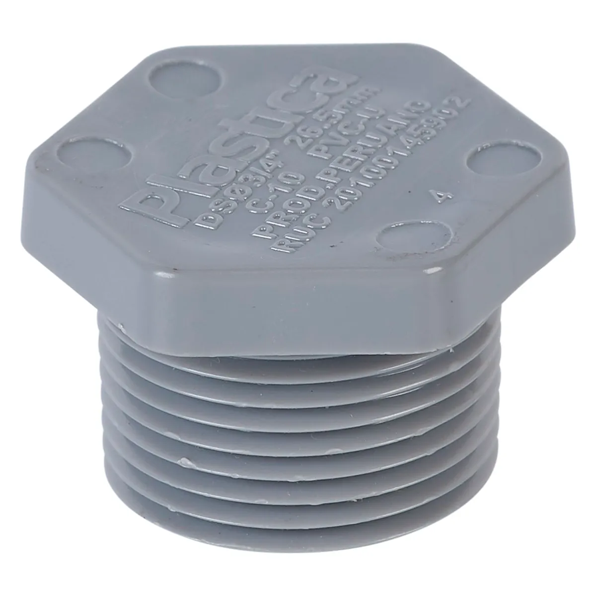 PLASTICA - Tapón Macho 3/4" CR