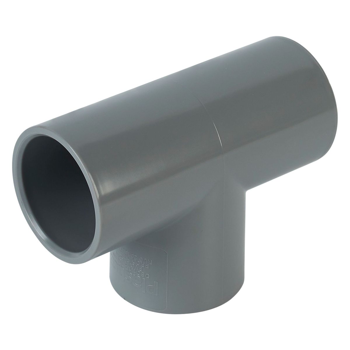 PLASTICA - Tee 1 1/2" PVC simple presión Plastica 