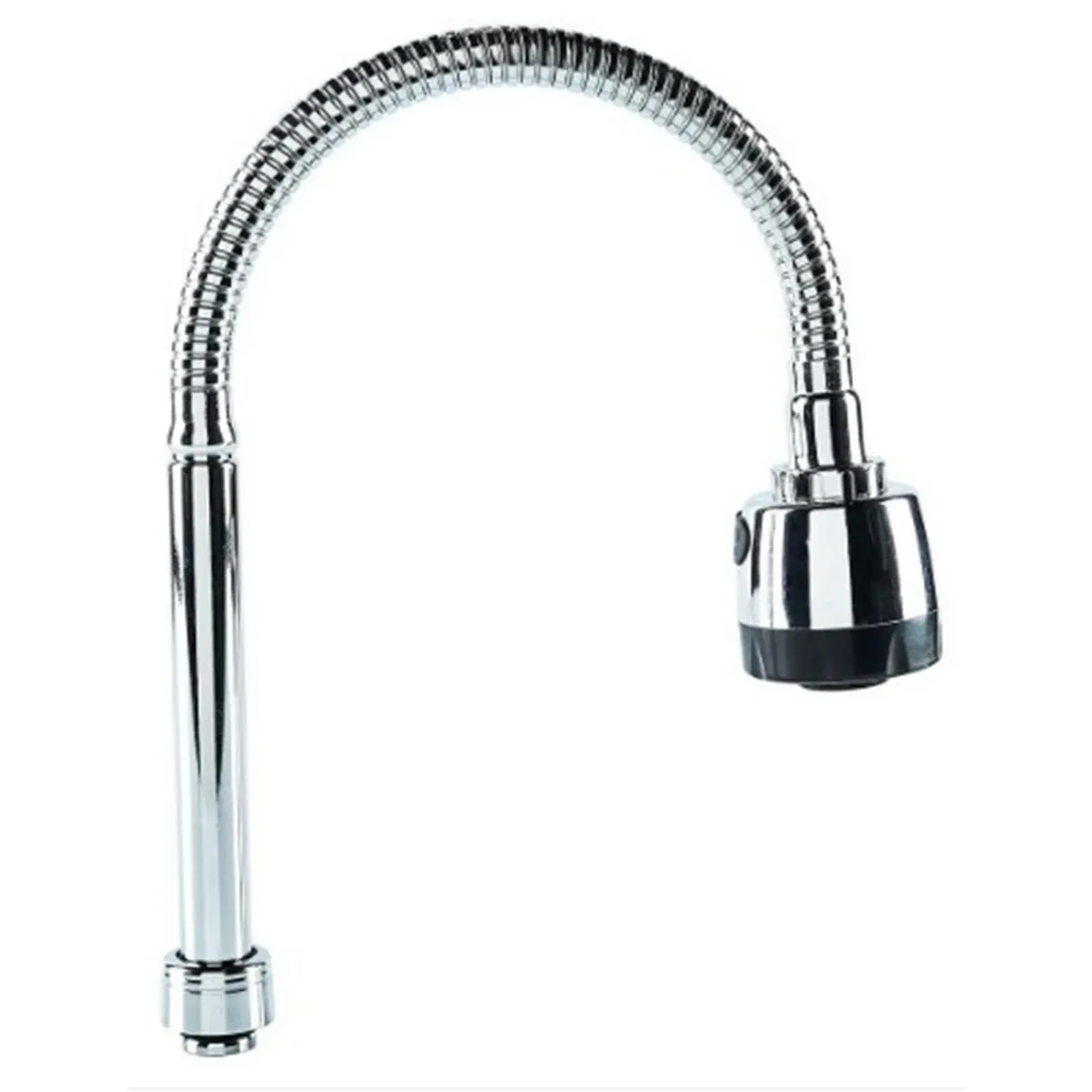 ECKOGRIF - Tubo Flexible para Lavadero 50cm Plateado