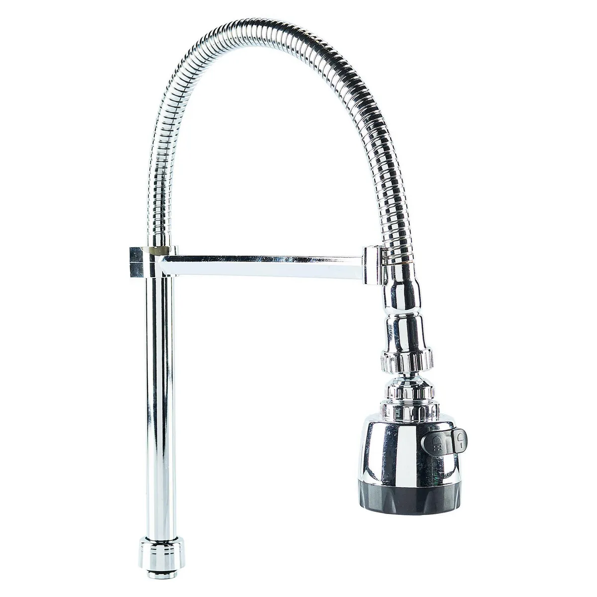 ECKOGRIF - Tubo Flexible para Lavadero 65cm Plateado