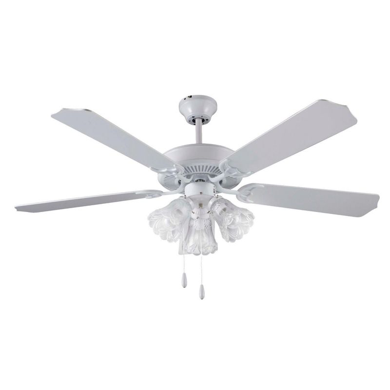 CASA BONITA - Ventilador de Techo Sage 3 Luces 5 Aspas